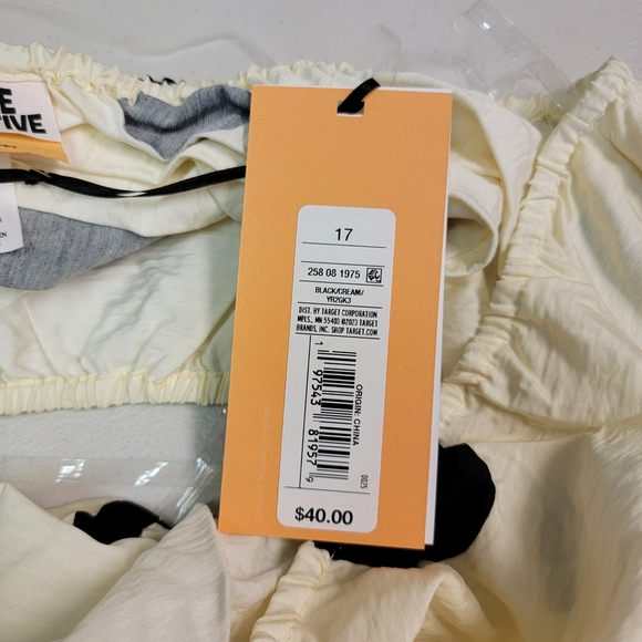 Future Collective Jenny K Lopez Black/Cream Polka Dot Dress Size 17 - Picture 4 of 5